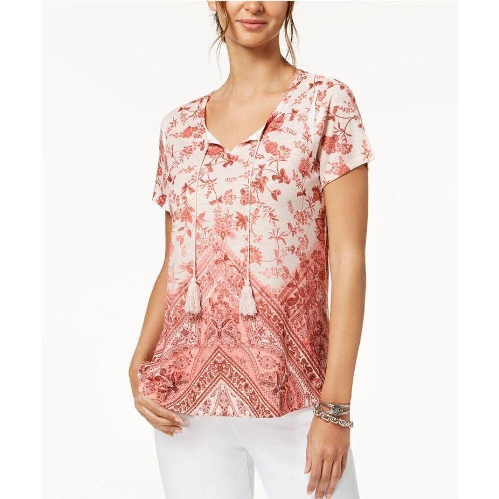 NWT Style & Co Petite Top Pink SP